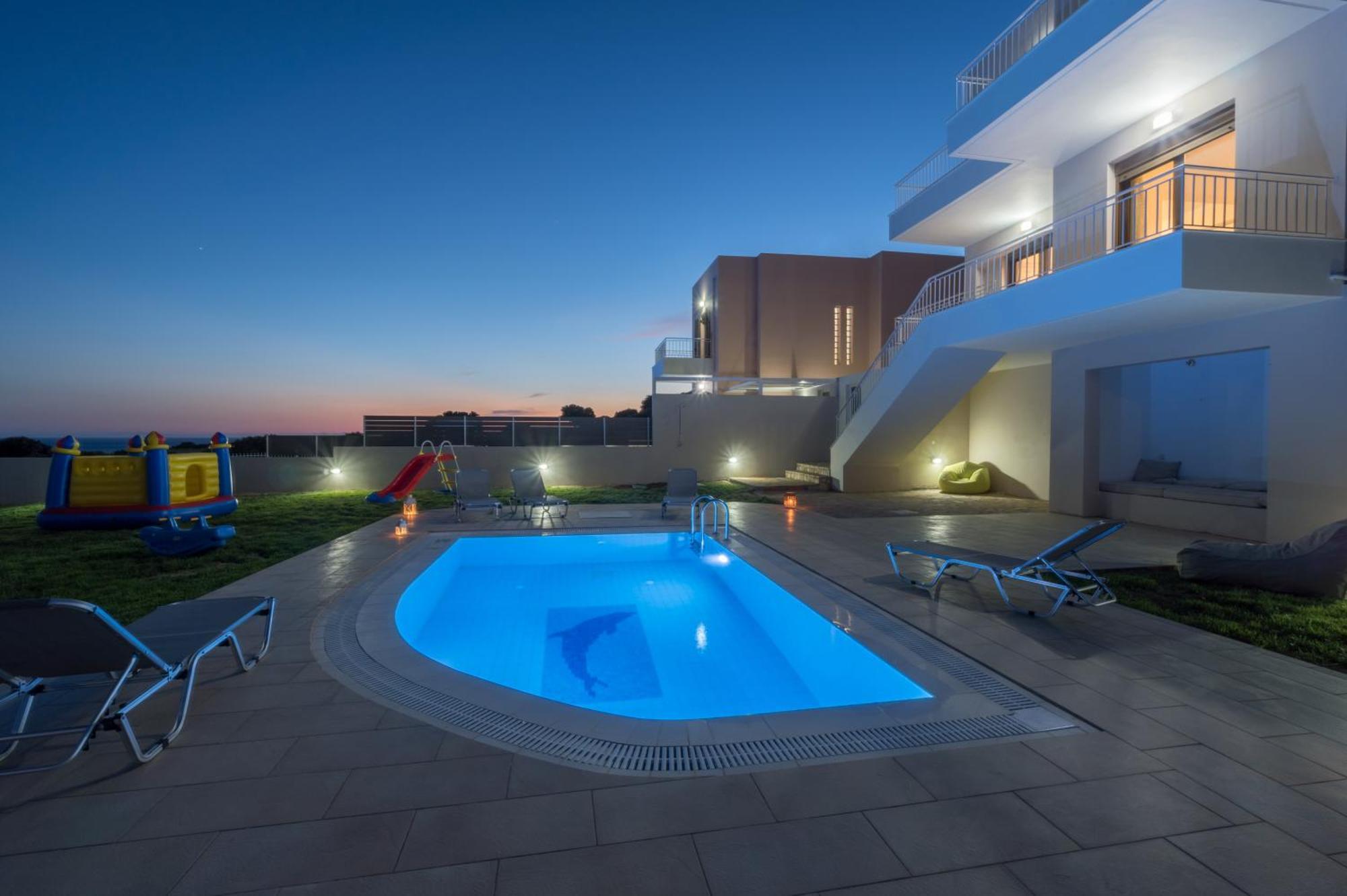 Villa Elysian South Crete Триопетра Экстерьер фото